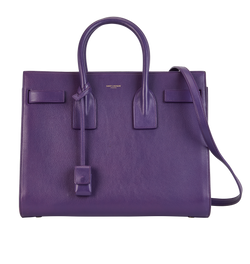 Small Sac De Jour, Leather, Purple, ALM3551, S/CL/L/K, 3*